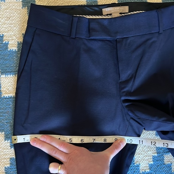 Banana Republic Navy Suit: blazer=2, pants=0 - Picture 9 of 10